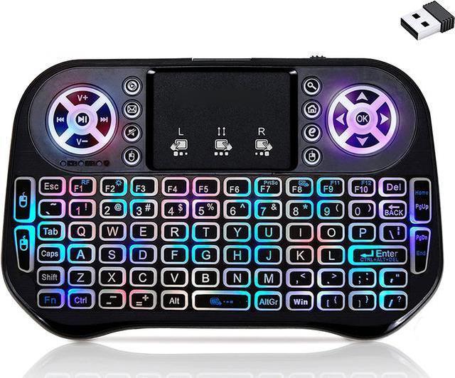 Mini-clavier sans fil, télécommande avec pavé tactile, Portable