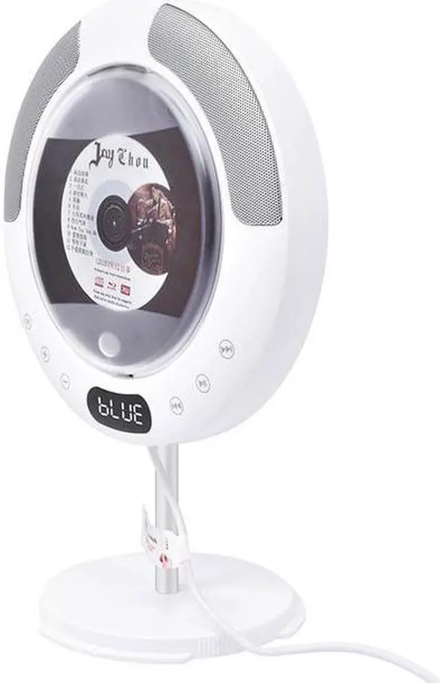 Main image of Lecteur CD mural Portable, son Surround, Radio FM, lecteur de musique, télécommande, haut-parleur stéréo, pour la maison