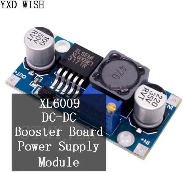 Main image of Module Booster XL6009 DC-DC, alimentation électrique, sortie de carte réglable, Module élévateur Super LM2577