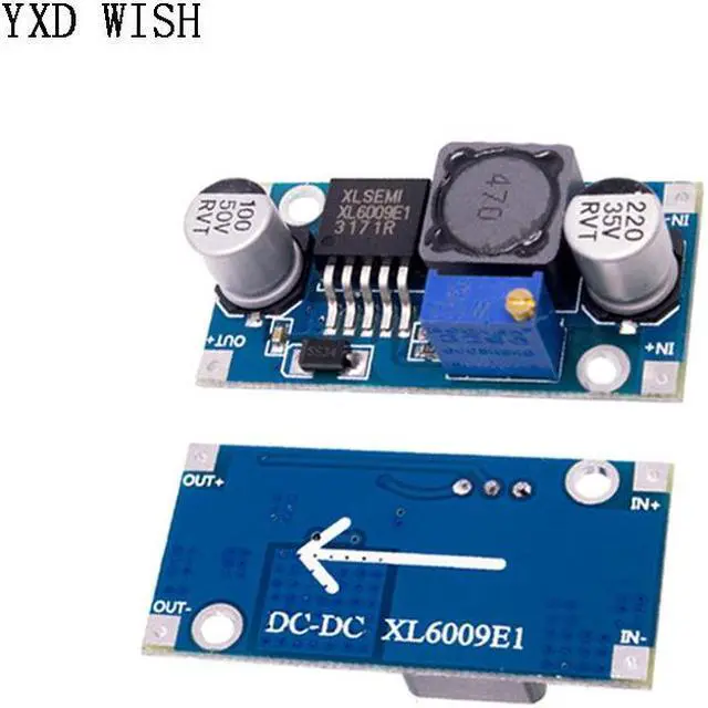 Alt view image 4 of 4 - Module Booster XL6009 DC-DC, alimentation électrique, sortie de carte réglable, Module élévateur Super LM2577