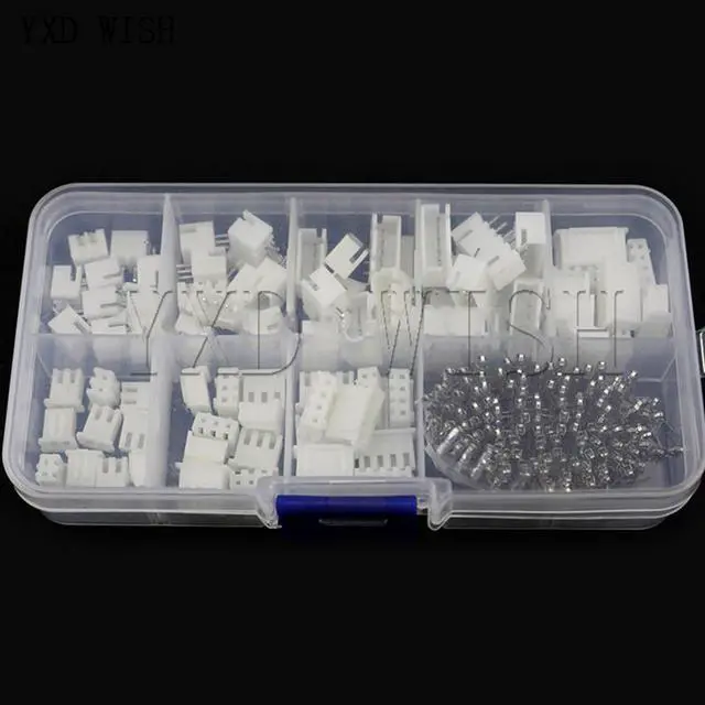 Alt view image 2 of 6 - Connecteur de fil adaptateur XH, 230 pièces, XH2.54 2p 3p 4p 5 broches, pas de 2.54mm