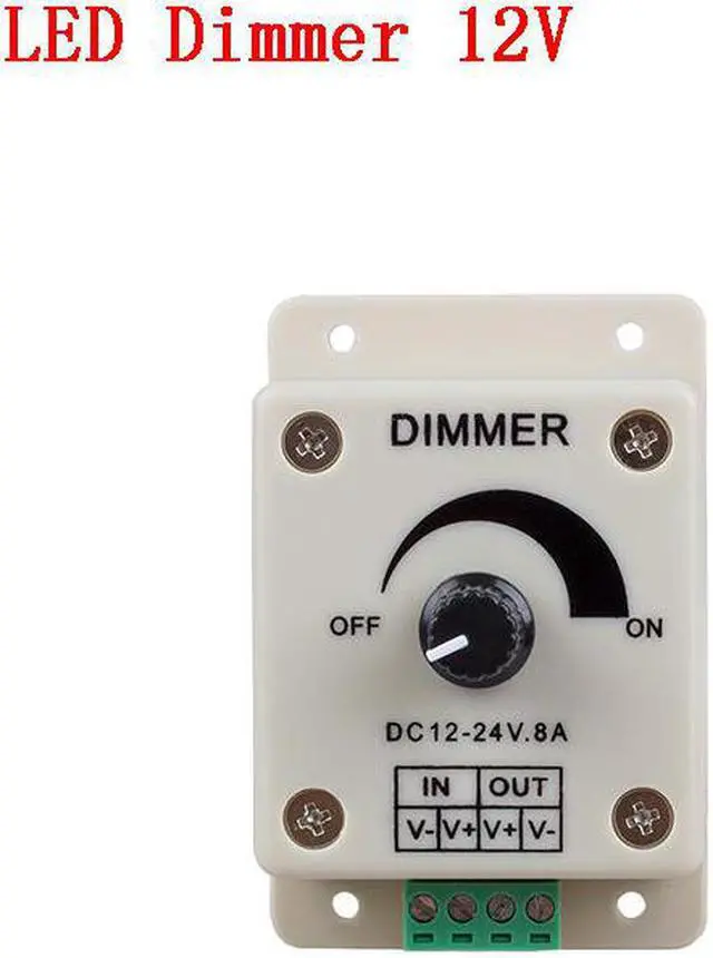 Alt view image 2 of 4 - Stabilisateur de tension DC 8a, alimentation électrique, régulateur de vitesse réglable, variateur LED, DC 12 V, DC-DC