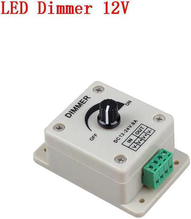 Alt view image 4 of 4 - Stabilisateur de tension DC 8a, alimentation électrique, régulateur de vitesse réglable, variateur LED, DC 12 V, DC-DC