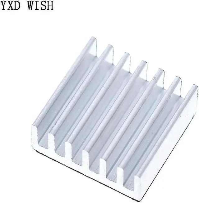 Alt view image 3 of 4 - Ensemble de dissipateurs thermiques adhésifs en aluminium, radiateur pour refroidissement Raspberry Pi 2 B, 30 pièces