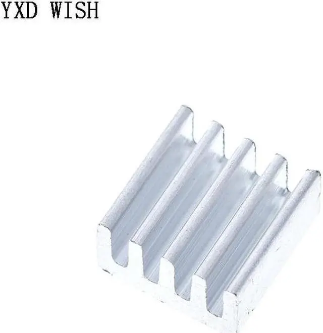 Alt view image 4 of 4 - Ensemble de dissipateurs thermiques adhésifs en aluminium, radiateur pour refroidissement Raspberry Pi 2 B, 30 pièces