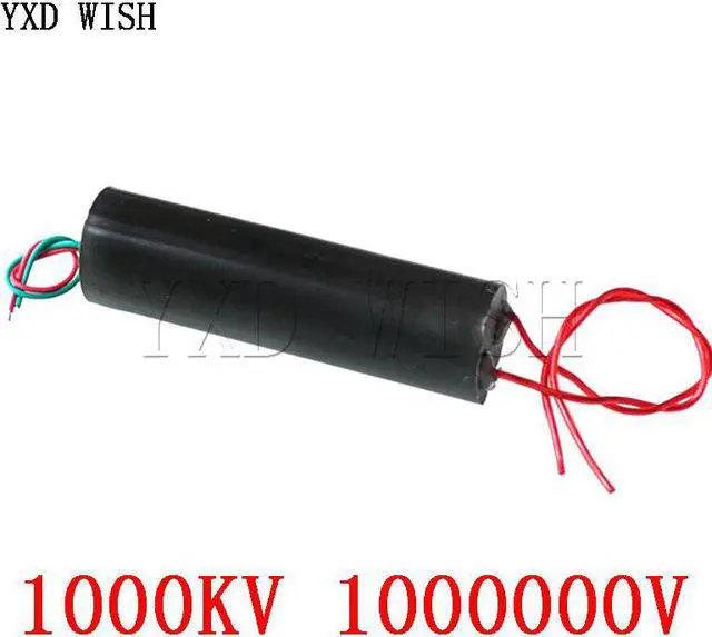 Main image of EIECHIP  Bobine d'allumage de générateur d'arc inverseur d'impulsion, haute tension c 3-6V 1000 KV amplifient la puissance, module 1000 KV 1000000 V,