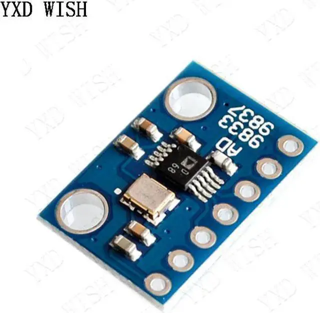 Alt view image 2 of 6 - Module de générateur de Signal DDS à onde sinusoïdale carrée, microprocesseurs programmables, Module d'interface en série, AD9833, GY-9833