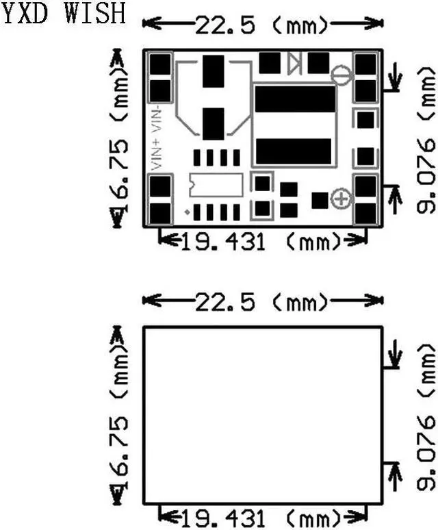 Alt view image 4 of 7 - Module d'alimentation électrique Ultra-petite taille DC-DC vers le bas, Kit de démarrage pour Arduino, 2a, compatible LM2596S, 5 pièces, XL1509