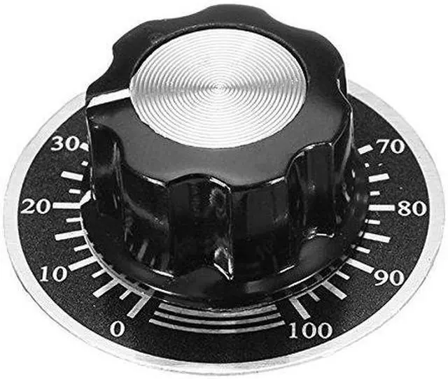 Alt view image 3 of 6 - Kit de boutons de numérotation A03 + MF-A03 boutons en bakélite avec échelle plaque/feuille, potentiomètres numériques, 10 jeux