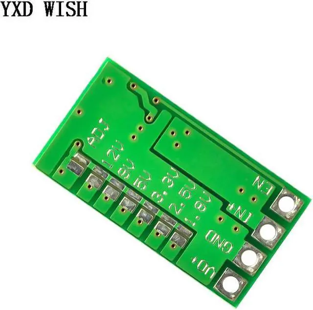 Alt view image 4 of 7 - Mini Module d'alimentation 12-24V à 5V 3A, 5 pièces, convertisseur de tension réglable, 97.5% 1.8V 2.5V 3.3V 5V 9V 12V