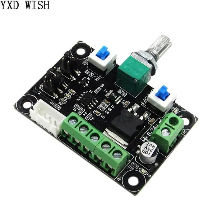 Alt view image 3 of 7 - Générateur de Signal d'impulsion de moteur pas à pas DC 12V 24V, Module 8 ~ 24V, régulateur de vitesse