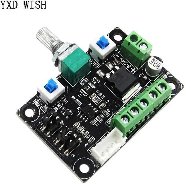 Alt view image 4 of 7 - Générateur de Signal d'impulsion de moteur pas à pas DC 12V 24V, Module 8 ~ 24V, régulateur de vitesse