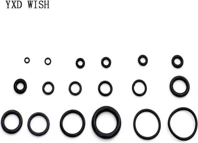 Alt view image 3 of 7 - Joint torique en caoutchouc résistant à l'huile, joints d'étanchéité, assortiment de différentes tailles avec boîte en plastique, Kit de bricolage, 225 pièces