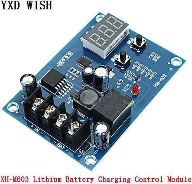 Main image of Panneau de Protection de commutateur de chargeur de batterie au Lithium, Module de commande de charge de batterie au Lithium