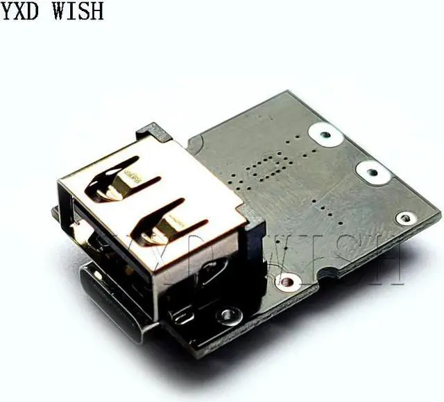 Alt view image 2 of 6 - Panneau de Protection de charge de batterie au Lithium 5V 2A Type C USB, 5 pièces, Module de puissance élévateur, chargeur USB DIY