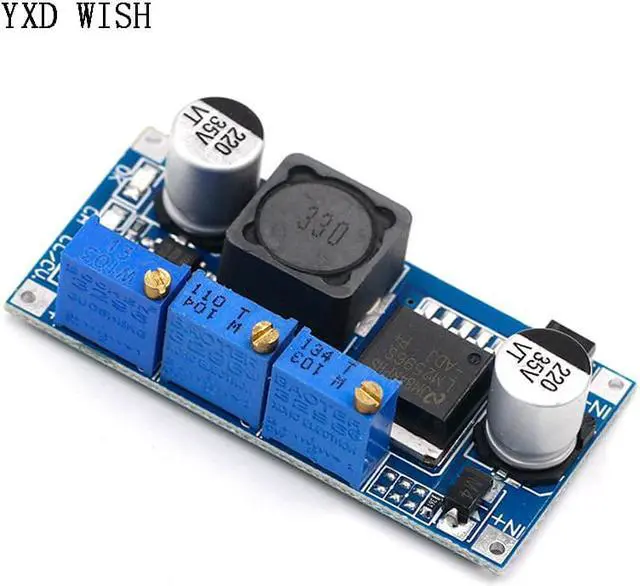 Alt view image 3 of 4 - Module d'alimentation électrique DC-DC abaisseur CC CV LED, chargeur de batterie réglable, courant Constant, LM2596S, 5 pièces