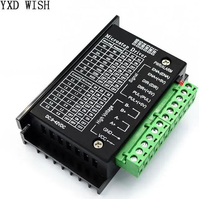 Alt view image 3 of 3 - Contrôleur CNC TB6600 moteur pas à pas Nema 34 42/57/86, moteur Nema 17 32 Segments 4.0A 42VDC, Machine à graver