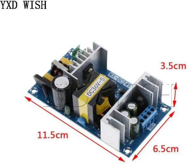 Alt view image 3 of 4 - Module d'alimentation à découpage AC AC-DC V-100V à DC 36V 5a, Module 240