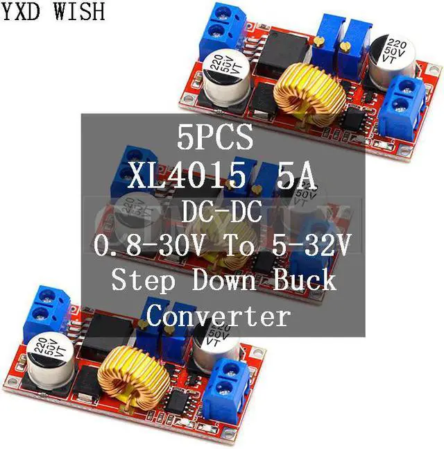 Main image of Chargeur de batterie au Lithium 5a CC à CC CC CV, panneau de charge abaisseur XL4015 Led, convertisseur de puissance, Module abaisseur