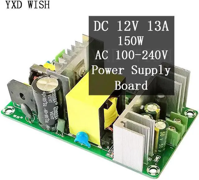 Main image of Module d'alimentation isolé pour carte d'alimentation AC 100-240V à DC 12V 13a, convertisseur AC à DC 150W