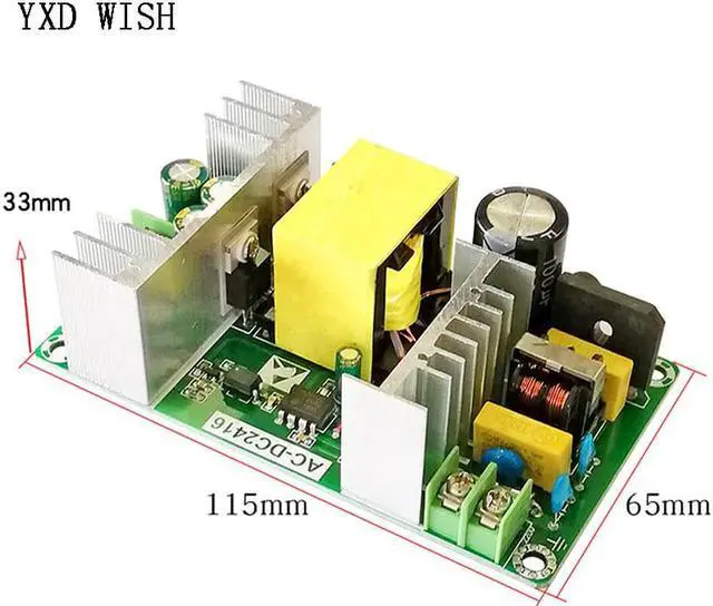 Alt view image 2 of 7 - Module d'alimentation isolé pour carte d'alimentation AC 100-240V à DC 12V 13a, convertisseur AC à DC 150W