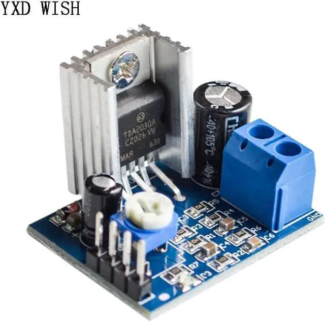 Alt view image 3 of 4 - Module d'alimentation électrique TDA2030, panneau d'amplificateur Audio, Module TDA2030A 6-12V, Kit de bricolage, 10 pièces