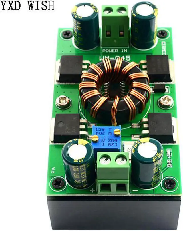 Alt view image 3 of 4 - Module d'alimentation électrique CC, courant Constant, tension constante, réglable, automatique, pour levage et abaissement, Module de puissance CC 8A
