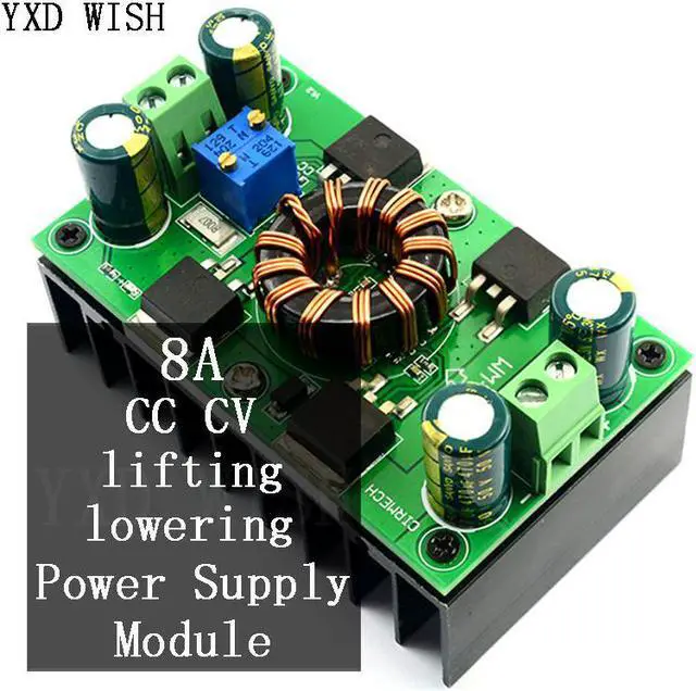 Main image of Module d'alimentation électrique CC, courant Constant, tension constante, réglable, automatique, pour levage et abaissement, Module de puissance CC 8A