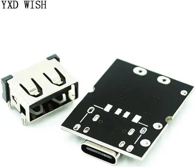 Alt view image 3 of 4 - Kit de chargeur de batterie au Lithium, 10 pièces, USB type-c 5V 2A, booster convertisseur, Module d'alimentation, panneau de Protection, affichage LED, bricolage