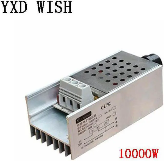 Main image of Variateur de vitesse Led 10000W, 25A, haute puissance, SCR, régulateur de tension, interrupteur de vitesse, contrôle de la température, AC 220V
