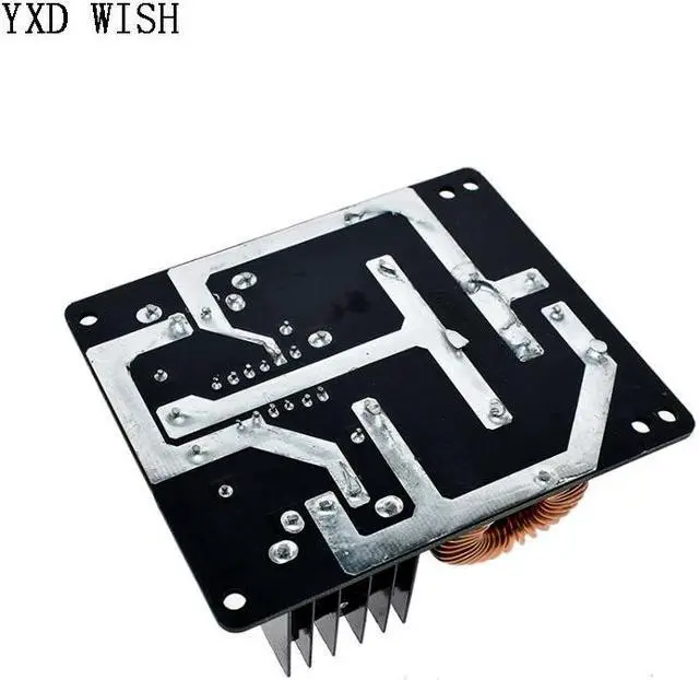 Alt view image 4 of 4 - Bobine de chauffage à Induction ZVS, 1000W, 20a, basse tension, Module pilote Flyback, radiateur, grand dissipateur de chaleur, pour Arduino