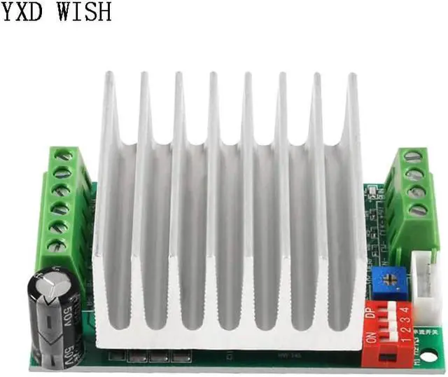 Alt view image 2 of 4 - Panneau de commande de moteur pas à pas TB6600 4,5a, remplacement de la Machine à graver TB6560, panneau de commande à axe unique DC 10-45V