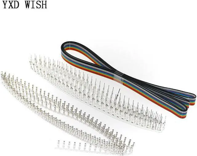 Alt view image 3 of 4 - Kit d'assortiment de connecteurs mâles/femelles, 635 pièces, 40 broches, 2.54mm