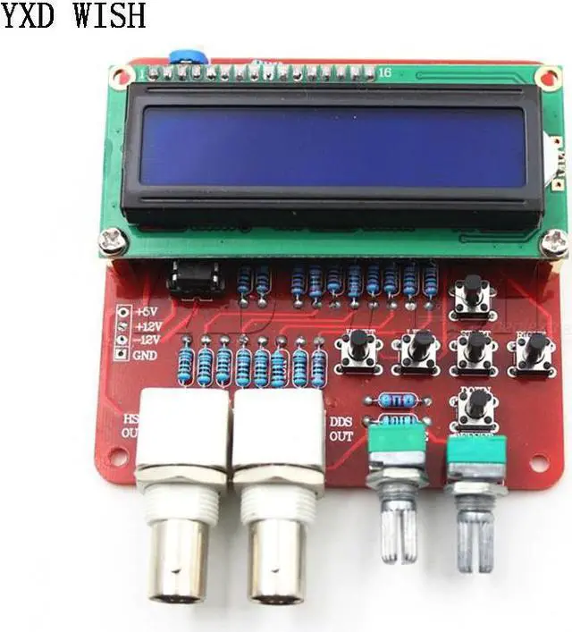 Alt view image 2 of 2 - Générateur de Signal DDS, Kit de bricolage, générateur de fréquence, carré, dent de scie, Triangle, vague, pièces de bricolage, composants de Source de Signal