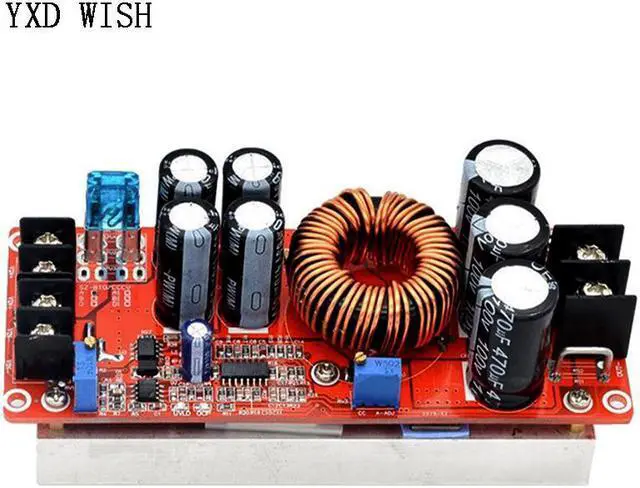 Alt view image 2 of 4 - Transformateur de tension pour voiture, 20a, 1200W, DC-DC, régulateur de tension, 8-60V à 12-83V, 24V, 48V, 12V