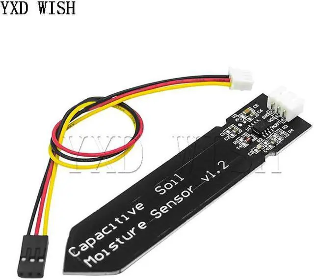 Alt view image 2 of 3 - Kit d'irrigation automatique DIY, système d'arrosage automatique pour jardin et fleurs, Module d'humidité du sol avec relais capacitif