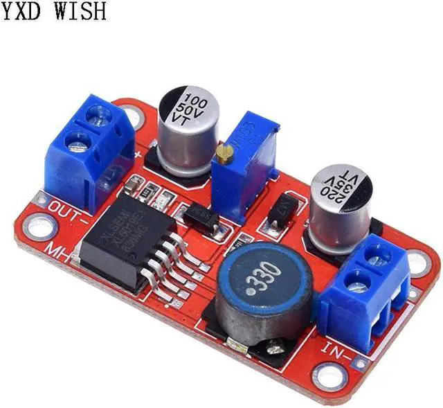 Alt view image 2 of 3 - Bloc d'alimentation réglable XL6019 DC-DC, 10 pièces, Module élévateur 5A, tension réglable, 5V/12V/24V, alimentation stabilisée