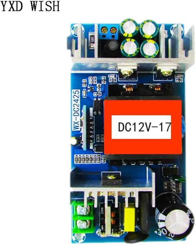 Alt view image 3 of 3 - Module d'alimentation électrique, pour DC 12V 17a à AC 110V 220V, Module de carte AC-DC, alimentation isolée 200W