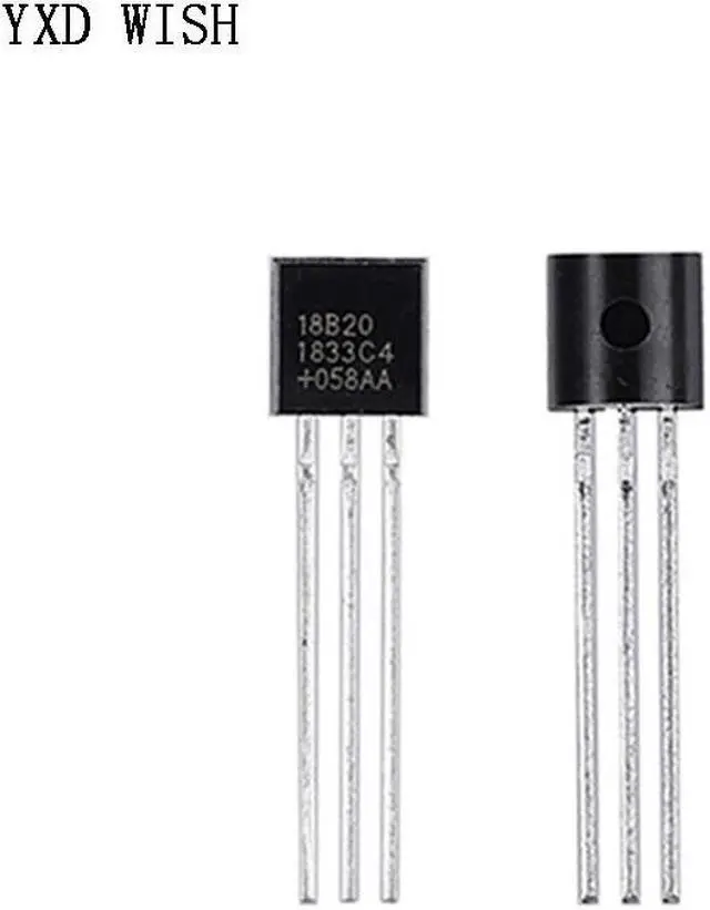 Alt view image 4 of 4 - Capteur électronique DS18B20 à-92, 50 pièces, puce 18B20, capteur de température IC 18B20, Kit de bricolage