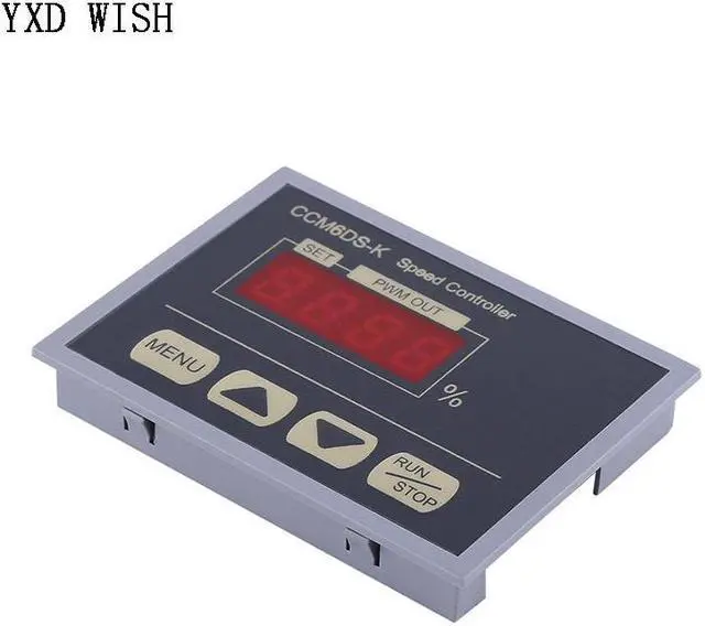 Alt view image 4 of 4 - Régulateur de vitesse de moteur DC 12-80V PWM, avec panneau d'affichage numérique, 30a, réglable, contrôle de vitesse