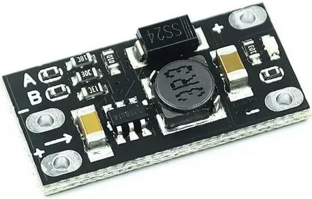 Alt view image 2 of 4 - Mini Module Boost multifonction 5V/8V/9V/12V, 50 pièces, panneau élévateur, indicateur LED 1,5 a, Kit de modules de tension électronique à monter soi-même