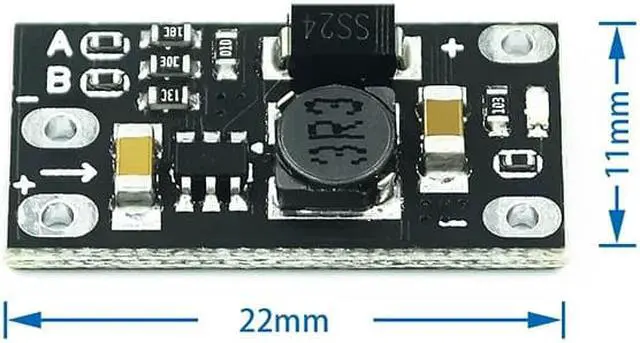 Alt view image 4 of 4 - Mini Module Boost multifonction 5V/8V/9V/12V, 50 pièces, panneau élévateur, indicateur LED 1,5 a, Kit de modules de tension électronique à monter soi-même