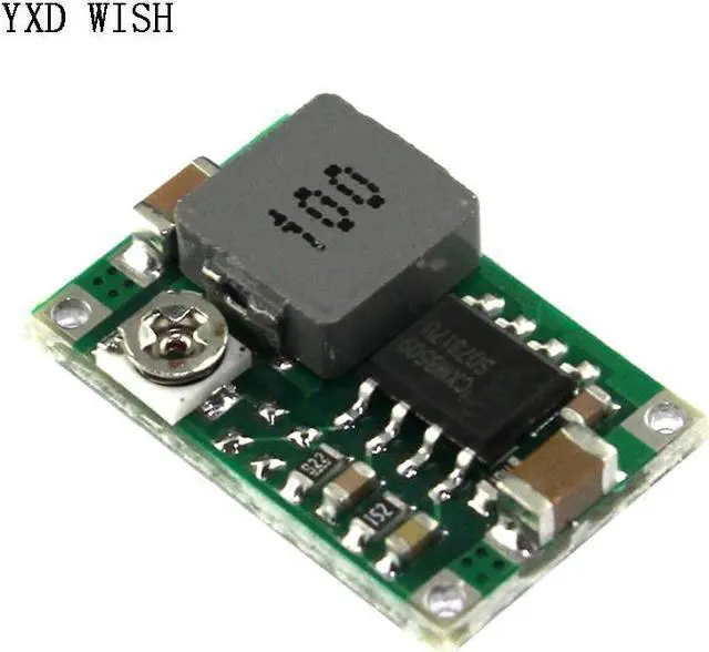 Alt view image 2 of 3 - Mini Module d'avion RC Mini360, 50 pièces, convertisseur Buck, 2A, 360 V-23V à 1V-17V 17x11x4.75mm LM2596, Kit de bricolage