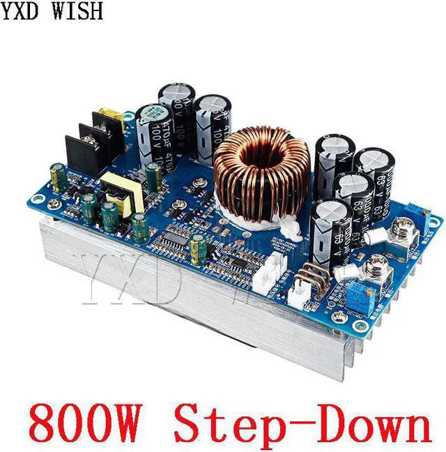 Main image of Alimentation électrique haute puissance 800W, abaisseur, sortie 30a, tension constante, courant réglable, Module 20V-70V