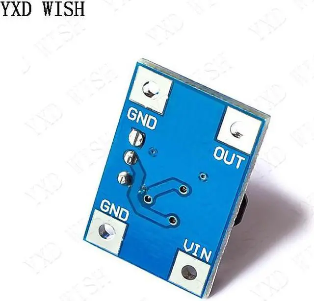 Alt view image 3 of 3 - Module d'alimentation réglable, 100 pièces/lot, SX1308 DC-DC, convertisseur élévateur pour Kit de bricolage DC-DC 2-24V à 2-28V