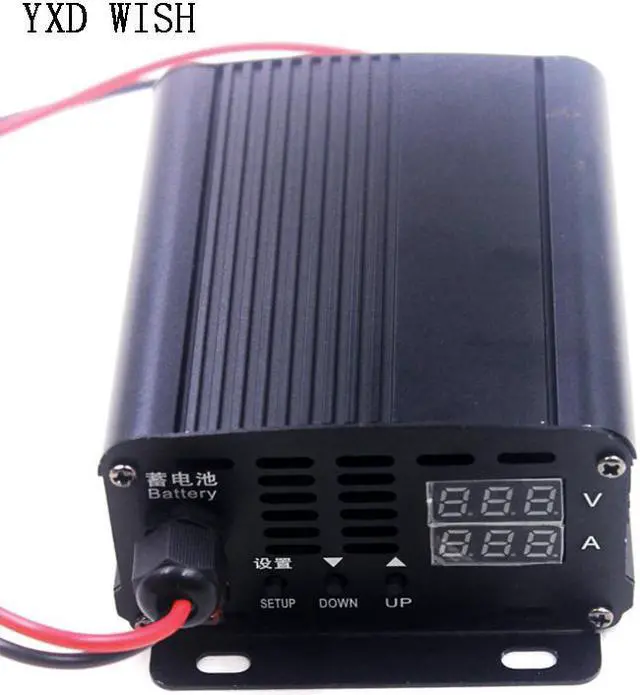 Alt view image 4 of 4 - Contrôleur de Charge MPPT pour panneaux solaires, 24/48/60/72V, régulateur de tension de Charge de batterie de voiture, courant