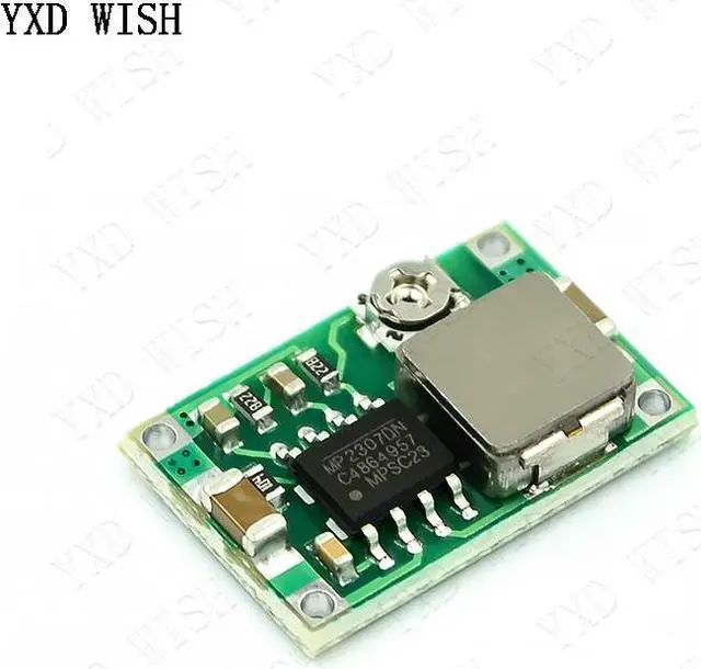 Alt view image 2 of 3 - Kit de bricolage de carte d'avion Mini360 100, DC-DC pièces, Module abaisseur 4.75V-23V à 1V-17V 17x11x3.8mm