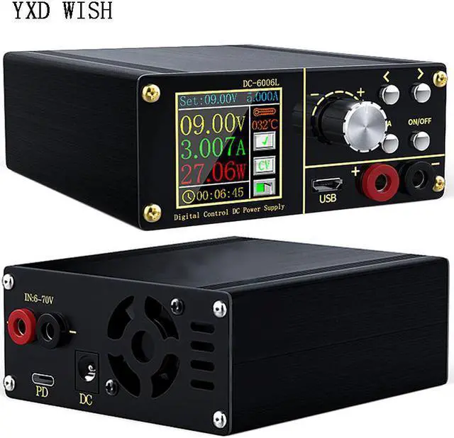 Main image of Régulateur de tension à courant Constant, régulateur de tension à commande numérique, Module d'alimentation Programmable, DC6006L, 60V, DC-DC