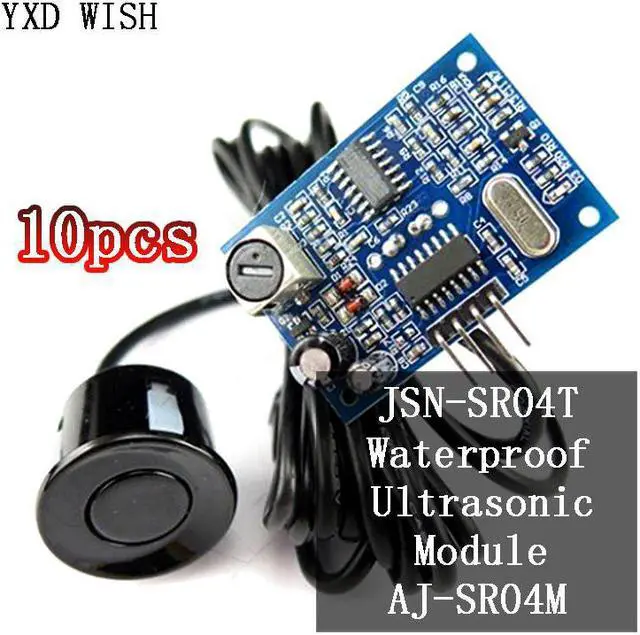 Main image of Module de mesure de Distance ultrasonique intégré étanche JSN-SR04, 10 pièces, JSN-SR04T, capteur pour Arduino, Kit de bricolage