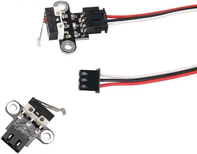 Alt view image 2 of 2 - 5sets Mechanical Limit Module 1M Cable 3D Printer Parts Endstop Limit Switch Horizontal DIY for Motherboard Ramps 1.4